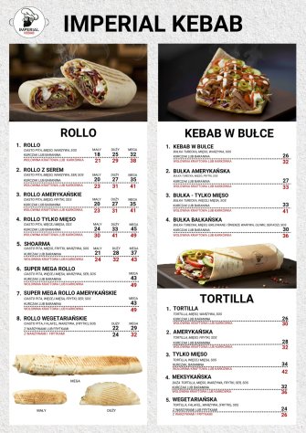 1 strona menu Trzebinia