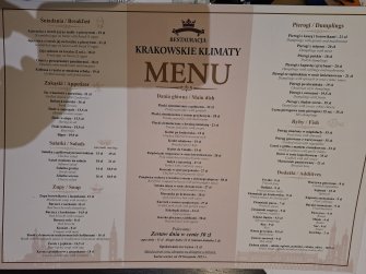 Krakowskie klimaty Kraków