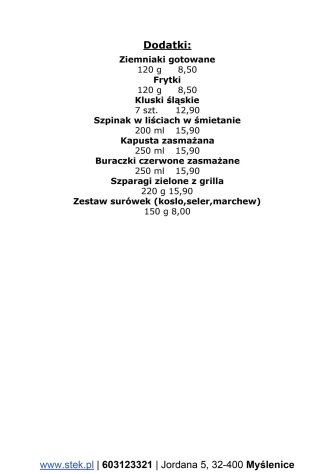 Pensjonat Restauracja Stek Myślenice