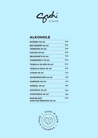 SUSHI W DŁOŃ handroll, poke bowl & more Łódź