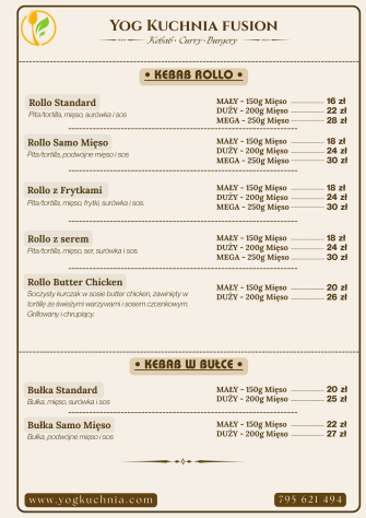 Menu6 Łuków 