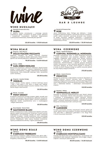 BABA JAGA Bar & Lounge Wejherowo
