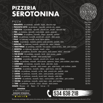 Pizzeria Serotonina Gdańsk