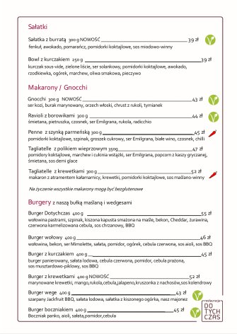 Restauracja Dotychczas Tychy
