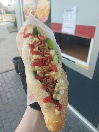 hot-dog tradycyjny Biłgoraj