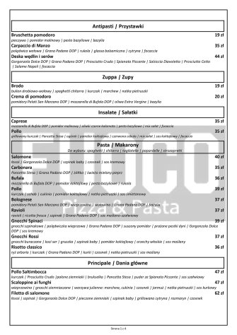 FUOCO - Pizza & Pasta Dąbrowa Górnicza