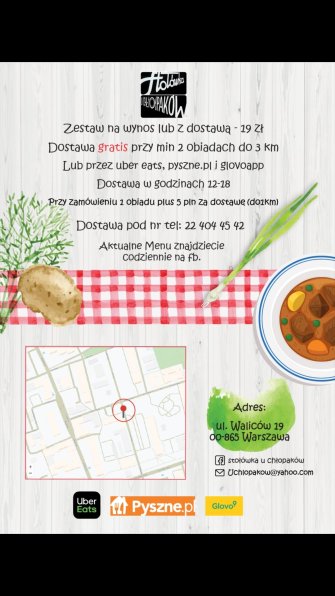 Stołówka U Chłopaków Warszawa