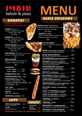 Imbir Kebab & Pizza Marki