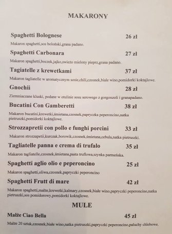 Ciao Bella Restauracja - Pizzeria Elbląg