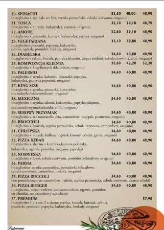Pizzeria Restauracja PALERMO Kraków