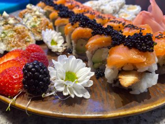 sushi opole okinawa dragon philadelphia roll Opole