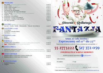 Fantazja Pizzeria & Restauracja - Sztum