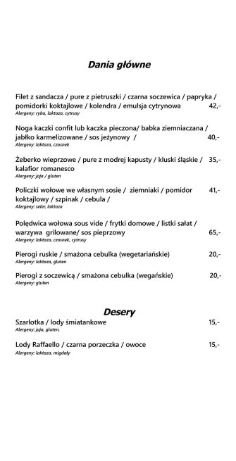 Restauracja Receptura Białystok