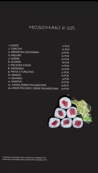 Bonito Sushi & Asian Food Radom