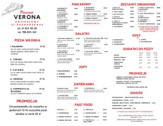 Pizzeria Verona Koziegłowy