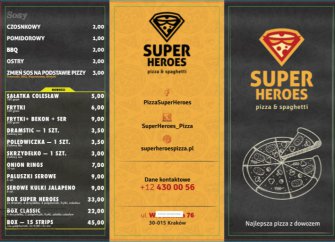 SuperHeroes Pizza&Spaghetti Kraków