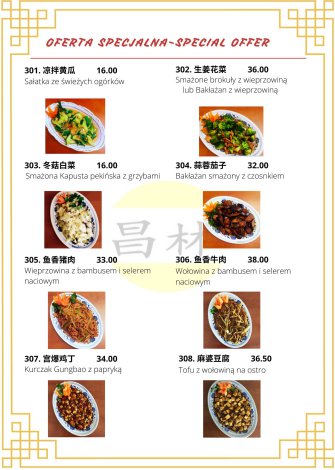 Restauracja Chińska Chang Lin Toruń