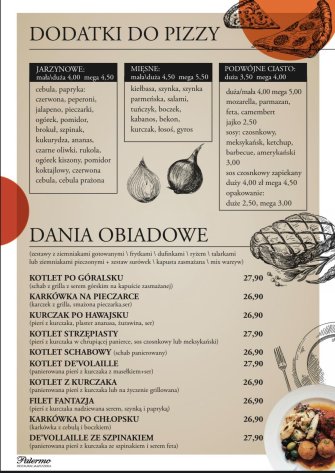Pizzeria Restauracja PALERMO Kraków