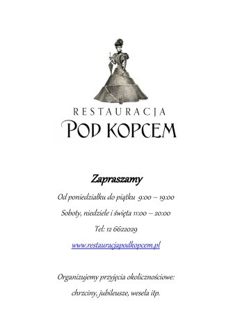 Restauracja pod Kopcem Kraków