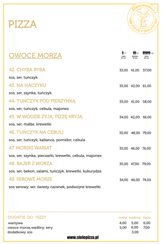 Sioło pizza Bialystok Białystok