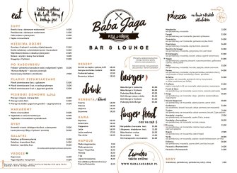 BABA JAGA Bar & Lounge Wejherowo