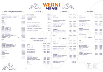 WERNI Sala Bankietowa - obiady, catering, imprezy Gostyń