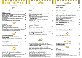 Koszykowa 47 - comfort food & bar Warszawa