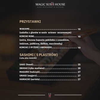 MAGIC SUSHI HOUSE Węgrów