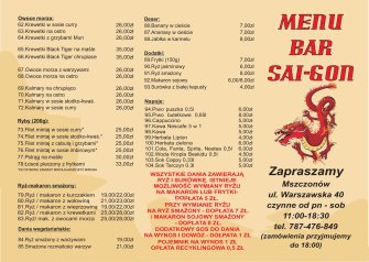 Bar Sai-Gon Mszczonów