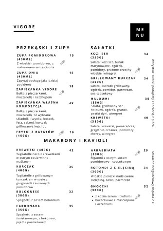 Bistro Vigore Warszawa