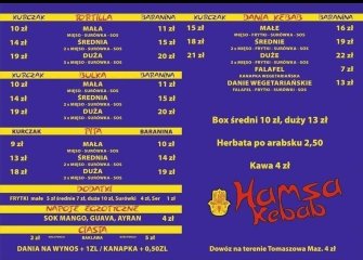 HAMSA KEBAB Tomaszów Mazowiecki