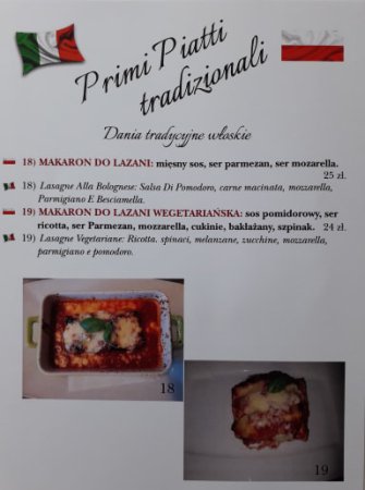 Pizzeria Trattoria "Aspromonte" di Calabria Sandomierz