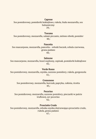 Trattoria Amici Kraków