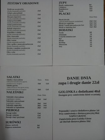Restauracja E.Zaczek Łaziska Gorne