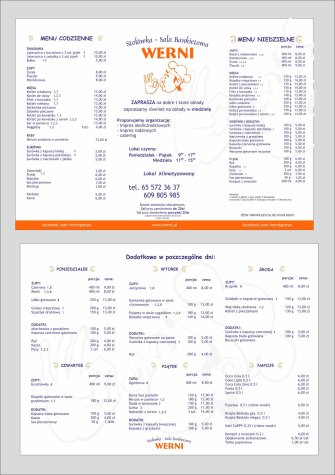 WERNI Sala Bankietowa - obiady, catering, imprezy Gostyń
