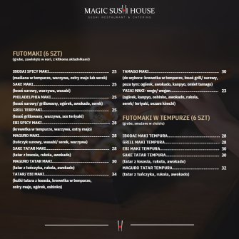 MAGIC SUSHI HOUSE Węgrów