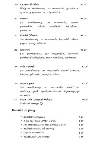 Mamma Mia Pizza & Ristorante Częstochowa