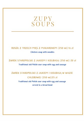 Restauracja U Jana Tarnów