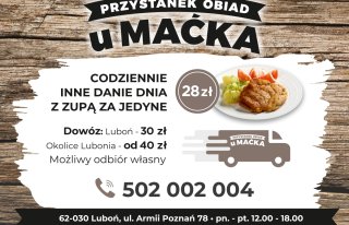 Przystanek obiad u MAĆKA Luboń